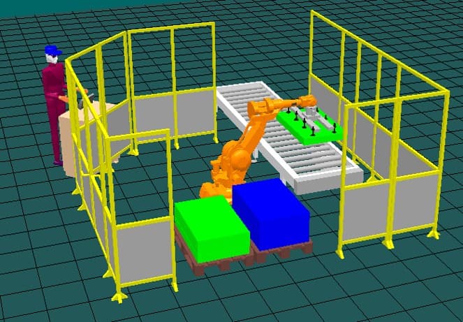 robotic palletizing system